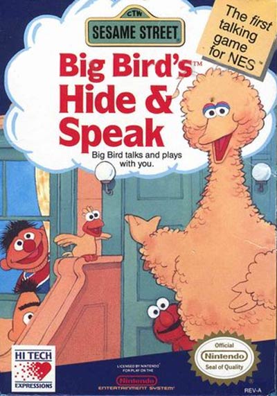 Big Bird's Hide and Speak