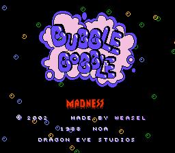 Bubble Bobble Madness (Hack)