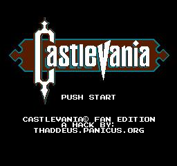 Castlevania Hack by Thaddeus