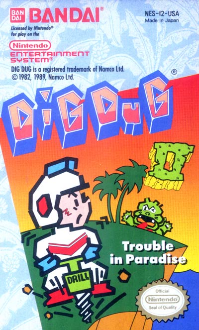 Dig Dug II: Trouble in Paradise