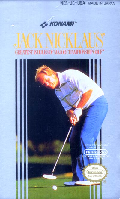 Jack Nicklaus' Major Championship Golf