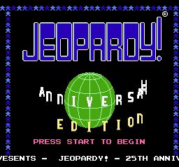 Jeopardy! 25th Silver Anniversary Edition