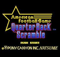 Quarter Back Scramble