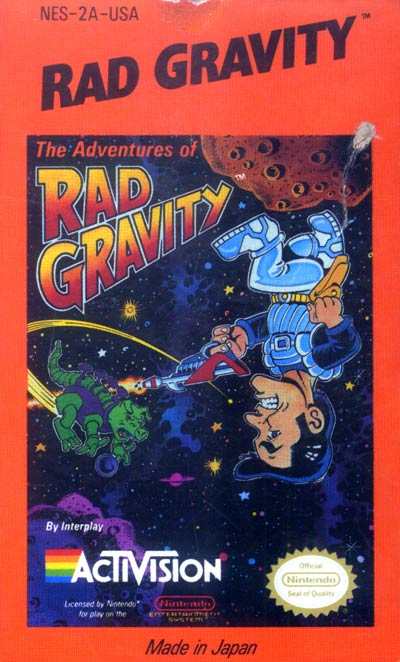 Rad Gravity, The Adventures of