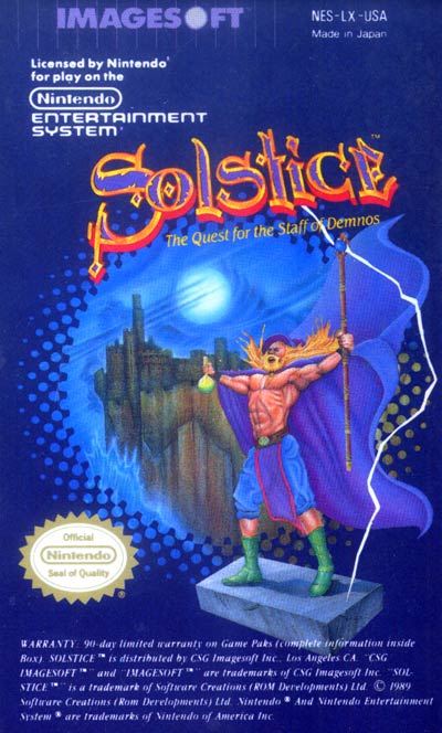 Solstice: Quest for the Staff of Demnos